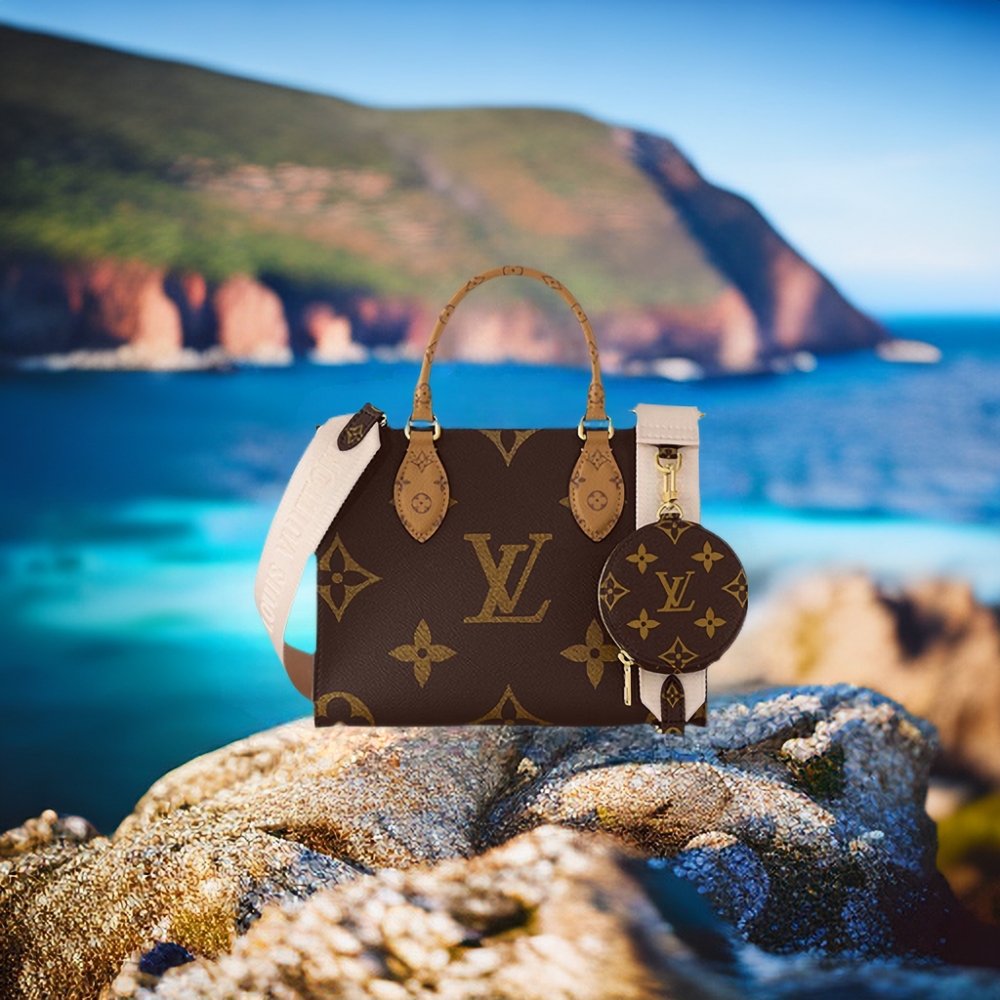 Replica Louis Vuitton LV OnTheGo PM Monogram and Monogram Reverse coated  canvas Bag M46373 for Sale